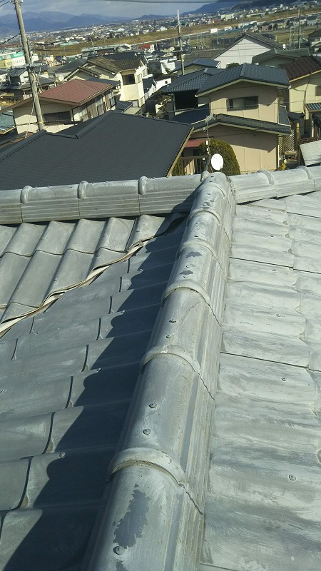 和歌山市F様邸　屋根塗装工事 施工Before写真
